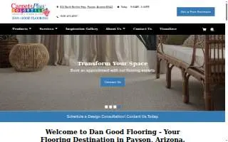 Dan Good Flooring website