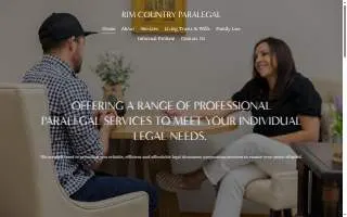 Rim Country Pest Control website