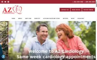 AZ Cardiology - Peoria website
