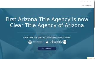 Clear Title Agency of Arizona
