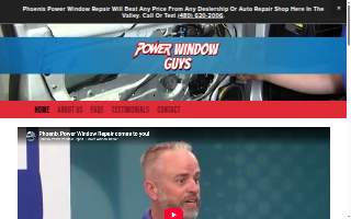 Phoenix Power Window Repair