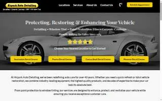 Airpark Auto Detailing Phoenix website