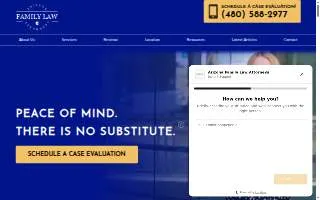 Arizona Family Law Attorneys of Phoenix website