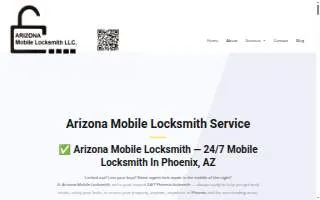 Arizona Mobile Locksmith LLC website