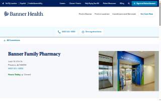 Banner Family Pharmacy | Phoenix, AZ | 12th St.