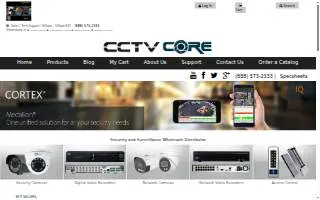 CCTV CORE Phoenix Security Cameras website