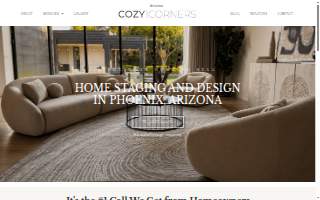 Cozy Corners Home Staging and Design of Phoenix