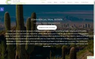 Cutler Commercial website