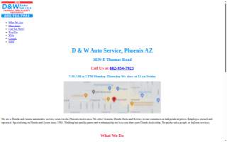 D & W Auto Service
