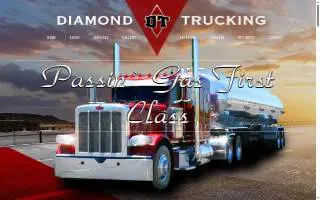 Diamond Trucking of Phoenix website