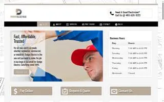 Dodge Electric of Mesa website
