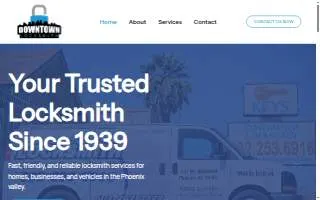 Downtown Locksmith website