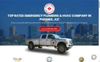Emergency Master Plumbing & Air LLC website