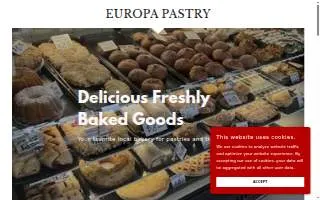 Europa Pastry LLC website