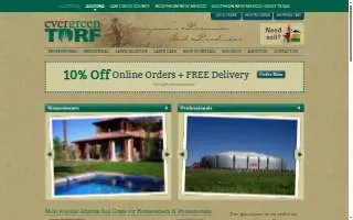Evergreen Turf, Inc of Phoenix website