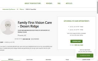 Family First Vision Care - Desert Ridge