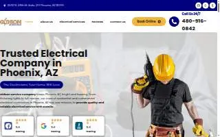 Gideon Electrical - Electricians website