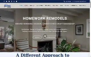 Homework Remodels website