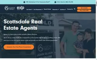 John Gluch Scottsdale Real Estate Agent - EXP website