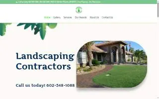 Landscaping Contractors website