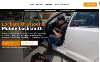Locksmith Phoenix Mobile Locksmith website