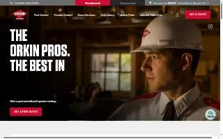 Orkin of Phoenix website