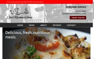 Our Kitchen To Yours website