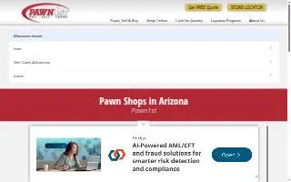 Pawn1st of Phoenix website