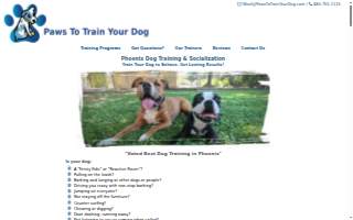 Paws To Train Your Dog