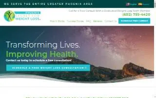 Phoenix Secret for Weight Loss website