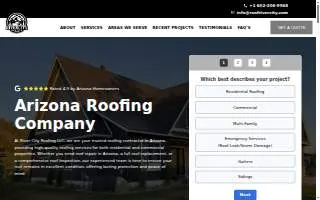 River City Roofing of Phoenix website