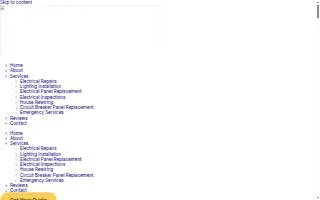Sun Valley Electrical of Phoenix website
