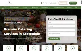Tableside Gourmet of Phoenix website