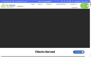 Techbros - Phoenix Computer Repair & Recycle website