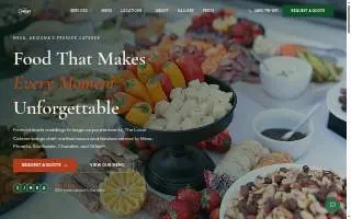 The Local Caterer of Phoenix website