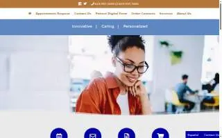 The Vision Center of West Phoenix website