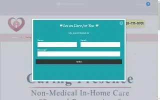 Caring Presence In Home Care - Prescott website