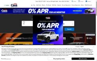 Casa Chevrolet of Prescott website