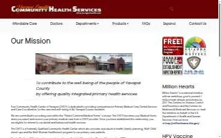 Community Health Center of Yavapai - Prescott website