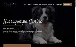 Hassayampa Canine Resort & Spa website