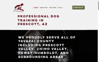K9Synergy Dog Training of Prescott website