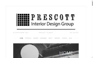 Prescott Interior Design Group website