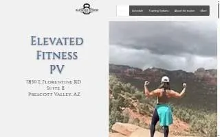 Elevated Fitness PV website