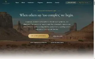 Viewpoint Dual Recovery Center website