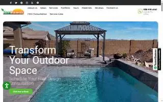 Yavapai Landscaping Prescott website