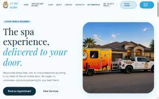 AZ Pet Stylist website