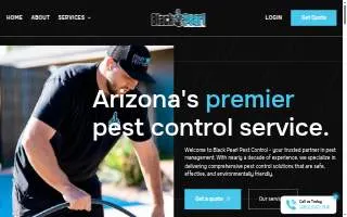 Black Pearl Pest Control website
