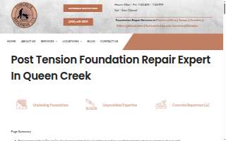 Concrete Repairman® Foundation Repair of Queen Creek