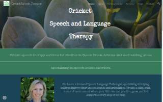 Cricket Speech and Language Therapy