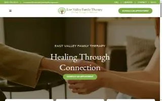 East Valley Family Therapy website